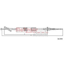 Metzger Kupplungsseil für