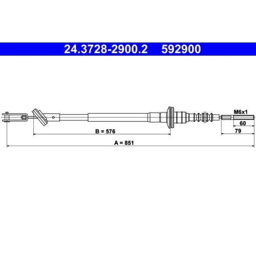Ate 3728 2900 seilzug - ate, 24.3728-2900.2