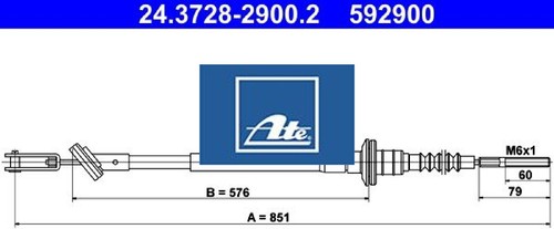 Ate 3728 2900 seilzug - ate,