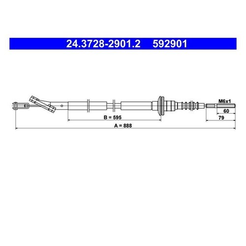 Ate 3728 2901 seilzug - 24.3728-2901.2,