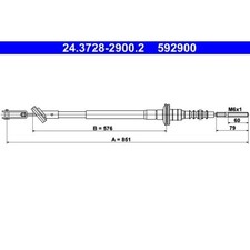 24.3728-2900.2 ATE Seilzug